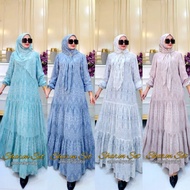 Sharon Dress Amore By Ruby Ori Dress One Set Dress Muslim Baju Wanita