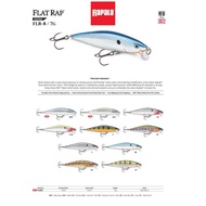 RAPALA FLAT RAP 08 LIMITED STOCK