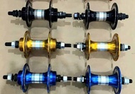 hub freehub sepeda BMX merk oxo 36 hole Alloy bearing sepasang