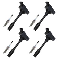 Ignition Coils & Spark Plugs Set For TOYOTA PRIUS 2015- C-HR 2016- COROLLA 2018- 1.8 Hybrid 90919022