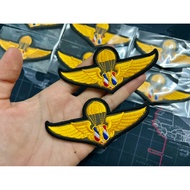 Umbrella Wing Cloth Mark 3rd Floor Grade Work Wings For Clothes Black Embroidered Khaki Fabric Airbo