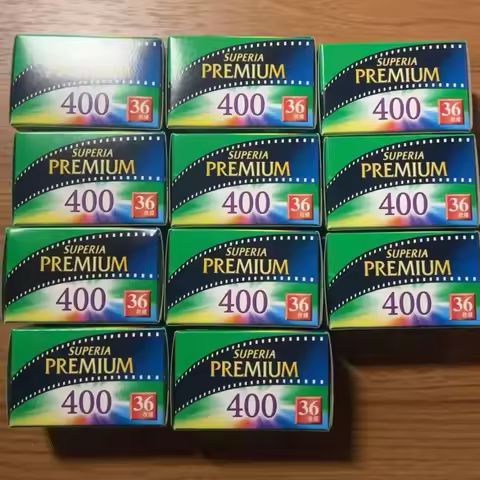 (Xtra 400 Upgrade Edition) Fujifilm Superia Premium 400 Color 35mm Film 36 Exposure For 135 Format C