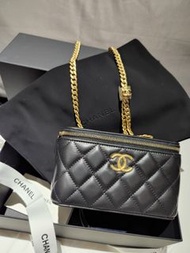 [全新現貨] Chanel Vanity With Chain 2022/23 FW款 (22K) 長盒子