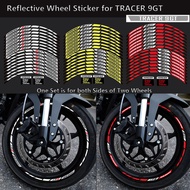 17inch Motorcycle Wheel Sticker Reflective Wheel Rim Hub Stripe Tape Decals for YAMAHA TRACER 900 GT TRACER900 TRACER 9 GT