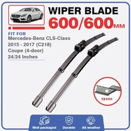 Front Wiper Blades For Mercedes Benz CLS Class W218 C218 2015 2016 2017 Windscreen Windshield Access