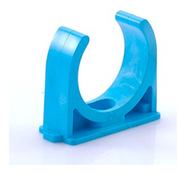 SCG ก้ามปู (Pipe Clip) กิ๊บจับท่อ (Saddle Clip) อุปกรณ์ท่อ PVC สีฟ้า ขนาด 1-1/4  1-1/2  2 นิ้ว