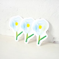 藍花 異形明信片