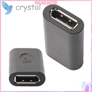 ♛Crystal♛DP to DP DisplayPort Female to Female Adapter Connector Coupler Extender