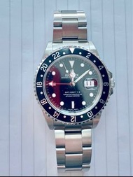 Rolex GMT-Master II 16710 Black Bezel, fully stickered unworn NOS