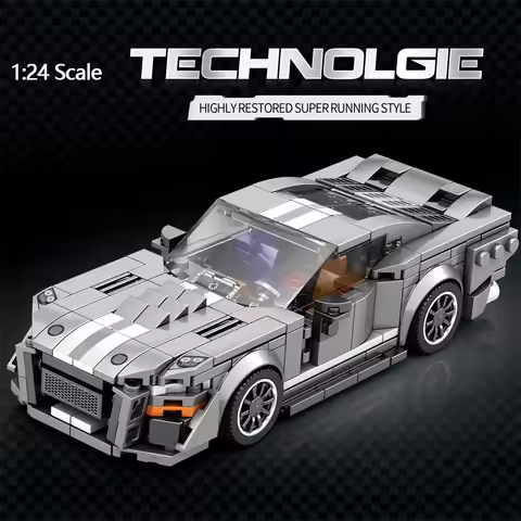 476PCS Sports Car Building Blocks City Speed Classic Vehicle Series 1:24 Scale Model Children’s Holi