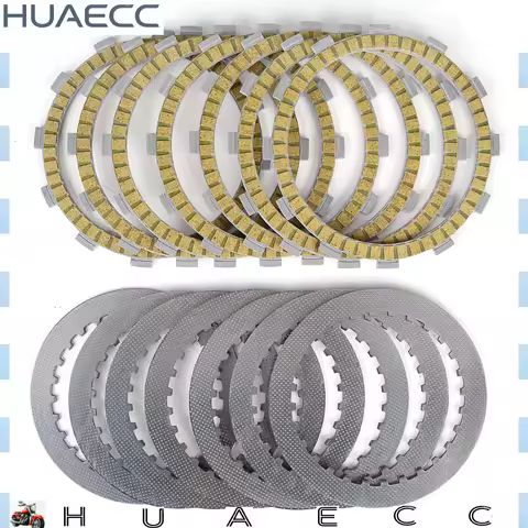 Clutch Friction Steel Plates Disc for Honda CB500T CB 500T 500 T 1974 1975 1976 1977 22321-283-000 2