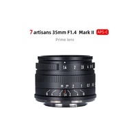 35mm F1.4 mark II aps-c prime lens for E mount A7/Fuji XF/Canon eos-m/M4/3mount/Nikon Z eos-r shipping
