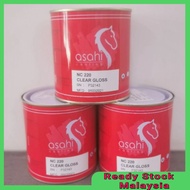 NC CLEAR GLOSS ASAHI NC 220 LACQUER TOPCOAT FOR INTERIOR WOOD WORK CAT KAYU