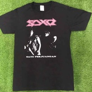 T shirt SAXO Satu Perjuangan Malaysia Rock Band Shirts Rockers T-Shirt # Ella Sil Khannaz Cromok Sea