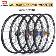 ₪Bolany Tubeless Ready Rim Mtb Bike Wheelset 26/27.5/29inch Quick Release Rims 32holes Disc Brake Be