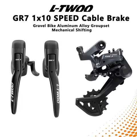 LTWOO GR7 1x10s, Road bike Groupset, R/L Shifter + Rear Derailleurs, 10speed gravel-bicycle Cyclo-Cr