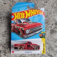 Hot Wheels 67 Chevy C10 Pick Up Red - HW ART CARS