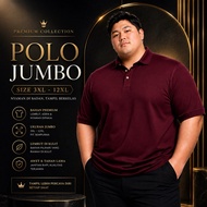 T-shirt men's jumboPOLO BIG size collar size xxl 3xl 4xl 5xl 6xl 7xl 8xl