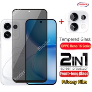 Privacy Tempered Glass For OPPO Reno 16 Pro 16F 5G 4G 2026 Screen Protector for Reno16 Reno16Pro Ren