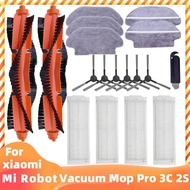 Xiaomi Mi Robot Vacuum Mop Pro 3C 2S STYTJ02YM Robot Vacuum Cleaner Accessories Hepa Filter Side Brush Main Brush Cover Mop Holder Mop