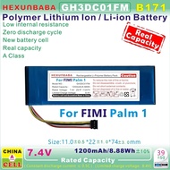 ☂[B171] 7.4V 1200mAh FOR GH3DC01FM Polymer Li-Ion Battery for FIMI PALM 1 PALM1 Gimbal Pocket Ca N6