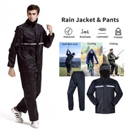 Men's Raincoat Waterproof Raincoat Set Raincoat Women's Motorcycle Raincoat Jacket Adult Waterproof Jacket