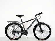 (khung nhôm)Xe đạp địa hình CROLAN 21 tốc độ khung nhôm chắc chắn tải trọng 150kg kèm gacbaga 2 size