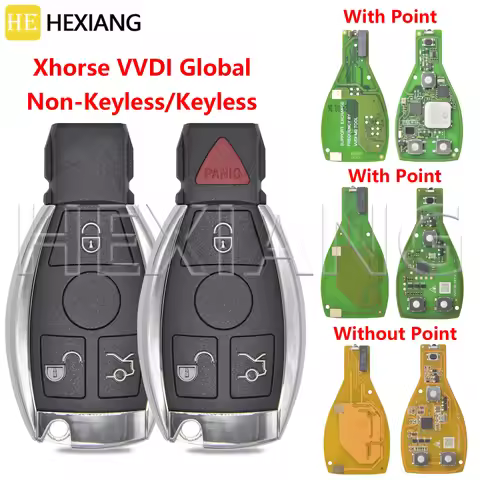 HE VVDI Global Version FBS3 Support BGA&NEC Car Remote Key For Mercedes Benz A B C E S W204 W207 W21