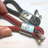 INFINITI Leather Cord Key Ring Keychain Q30 Q50 Q60 Q70 QX70 Q50S QX50 QX70 QX60