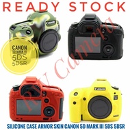 Silicone Case Canon 5D Mark III Silicone Rubber Armor 5DSR 5Diii 5DS Skin Casing Pouch