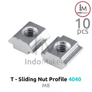 T Sliding Nut M8 for Aluminum Profile 4040