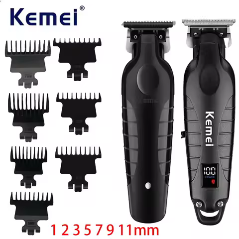 Kemei 2293 2299 Professional Barber Hair Beard Trimmer Cordless Rechargeable Men Hair Clippers Elect