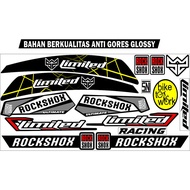 Folding BIKE VARIATION STICKER CUSTOM BIKE VARIATION FOLDING FOLDING BIKE STRIPING