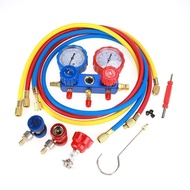 เกจวัดน้ำยาแอร์ สำหรับวัดน้ำยา R-12  R-134a สายยาว 150 ซม.พร้อมหัวเติม 134a เกจน้ำยา เกจเติมน้ำยาแอร