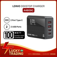 Ready JT Desktop Charger LDNIO A4809C LED Display 4 Port USB Super Fast Charger