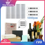 1000 Pcs DR Label AM Alarm Sensor Anti-Theft Magnetic Alarm Label DR Am 58 Khz For Cosmetic Shop Min