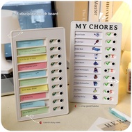 Work plan check-in boardself-discipline check-in device/Children's plan check-in board