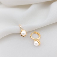 Xuping Anting Jepit Mutiara Anting Pearl Wanita 1304