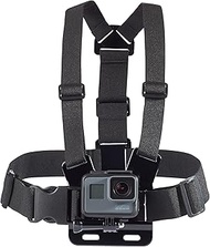 Adjustable Chest Mount Harness Chest Strap Belt for GoPro Hero10, Hero 9, Hero 8, Hero 7 Black, 7 Silver, 7 White, Hero 6, 5, 4, Session, 3+, 3, 2, 1, Hero (2018), Fusion, DJI Osmo Action Cameras