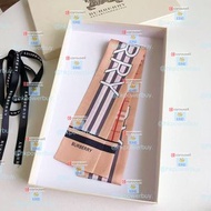 新款 絲巾 Burberry 巴寶莉 雙層絲巾飄帶2 認準hkpowerbuy.賣家 禮物 情人節 方巾 圍巾