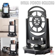 Mobile Phone Shaker for Two Phones Automatic Shake Step Earning Swing Device