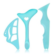 DAGEDA 3-Piece Set Eyeliner Template Set, Suitable for Eyeshadow, Eyeliner, Mascara Protective Cover