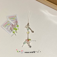 [bead__bread] Dango keyring Phone strap, dango camera keychain