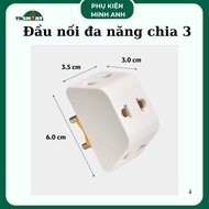 Genuine fanogold 3-row multi-purpose connector - MULTI-FUNCTIONAL CONNECTOR 3-way adapter 3 pin sock
