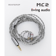 MOONDROP MC2 MIC Headphone Upgrade Cable 2 Pin 0.78 3.5mm Jack