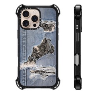 CASETiFY เคสผ้ายีนส์สะท้อนกลับพร้อมเคส Magsafe สำหรับ iPhone 16 Pro Max/ iPhone 15 Pro Max/ iPhone 1