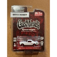 Greenlight Mijo Exclusives Gas Monkey Garage 1965 Ford Mustang Fastback #51119-A White (1:64)