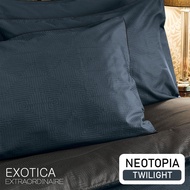 EXOTICA ชุดผ้าปูที่นอนรัดมุม+ปลอกหมอน ลาย Neotopia สำหรับเตียง 6 ฟุต / 5 ฟุต / 3.5 ฟุต (ผ้าปู ปลอกหม