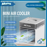 JAPAN AIR COOLER Original Mini Portable Air Conditioner Arctic Air Ultra Cooler 7 Colors Led Lights