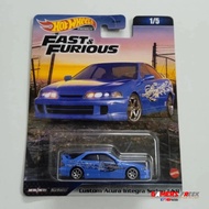 [PROMO MURAH] Hot Wheels Premium Custom Acura Integra Sedan GSR Hotwheels Blue Fast and Furious The 